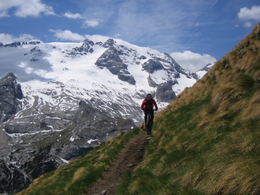 mountainbike, marmolada, gps-routen, Dolomiten, val#di#fassa, gletscher