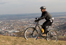 Mountainbike-Transalp, Graz, Buchkogel, Orthacker, Mountainbike-Tour