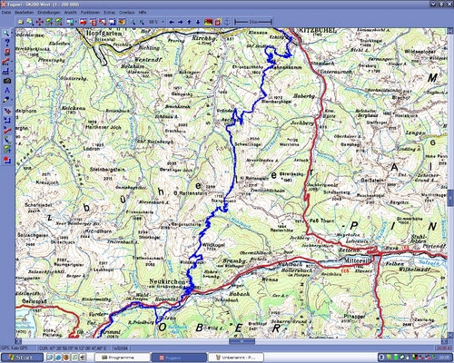 Mountainbike, MTB, GPS, Streckendaten